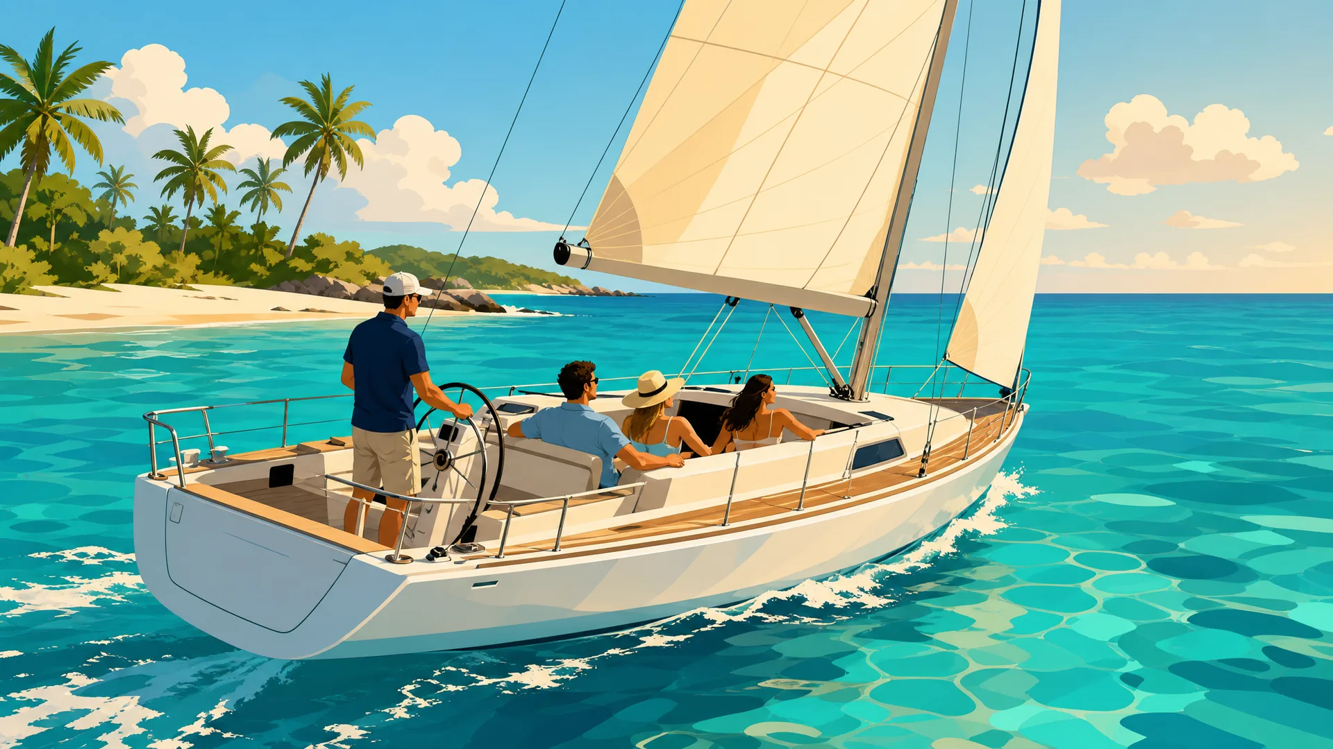 Half Day Boat Charter in Nassau, Bahamas