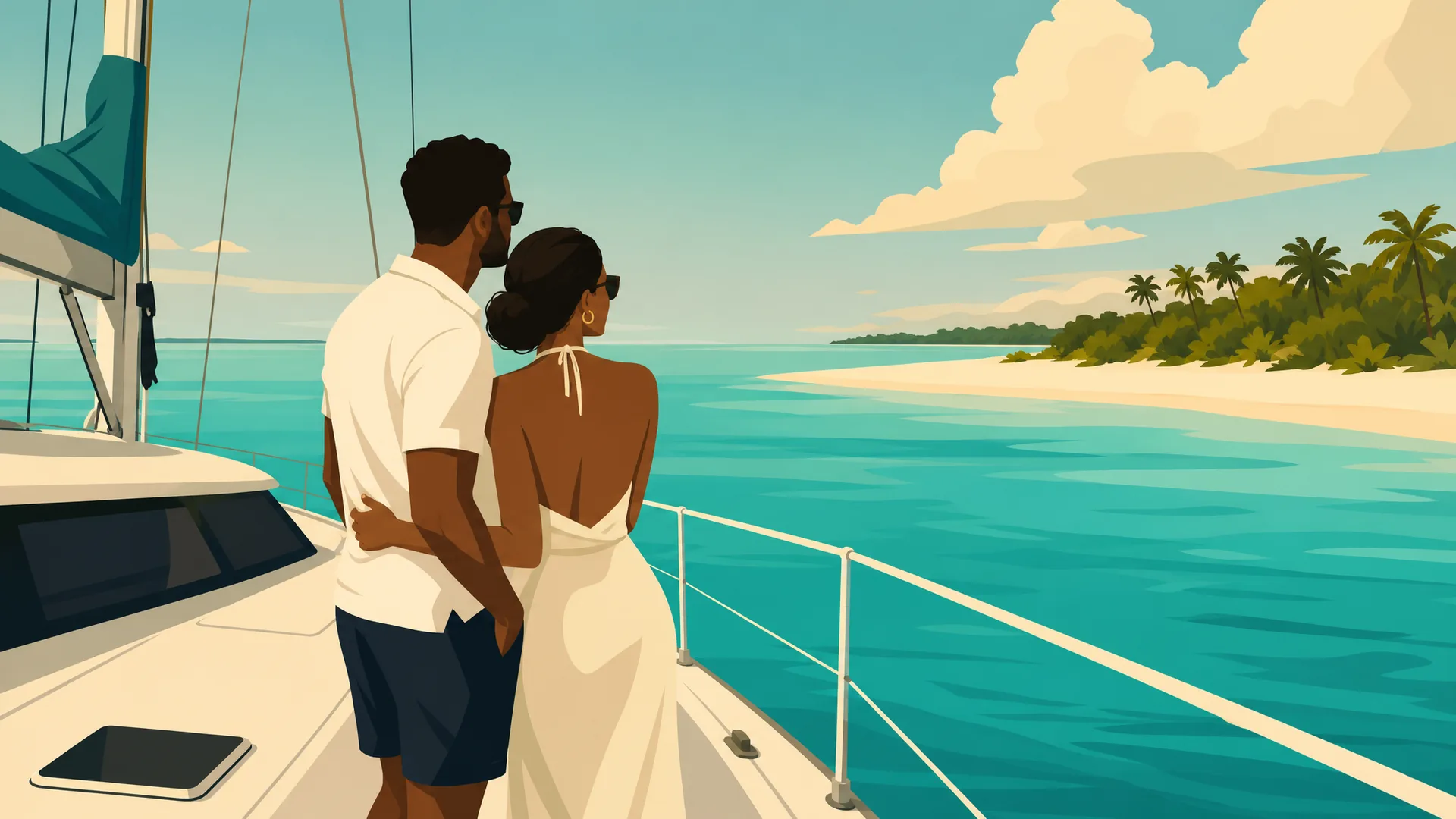 Private Boat Charters in Nassau for Honeymooners